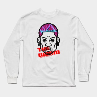 The Worm Dennis Rodman Long Sleeve T-Shirt